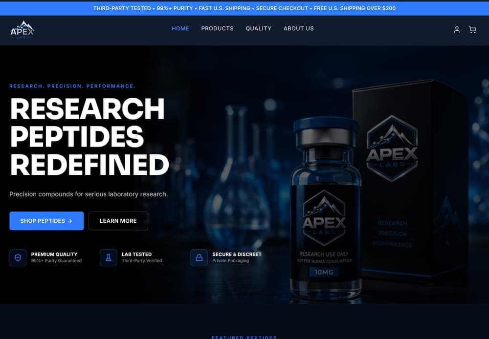 The Circuit theme, shown on the live apex store